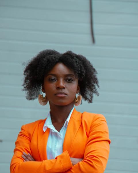 Portrait of Amara Okafor.
