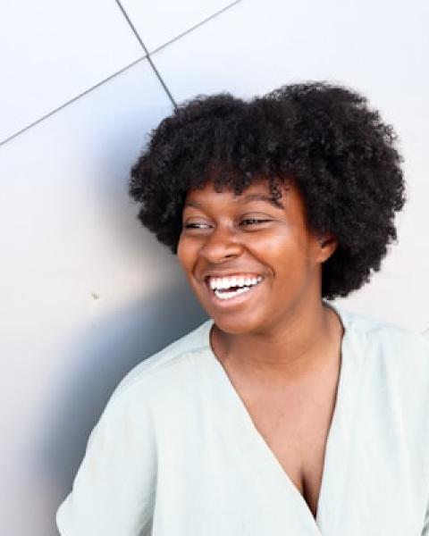 Portrait of Sarah Adeyemi.